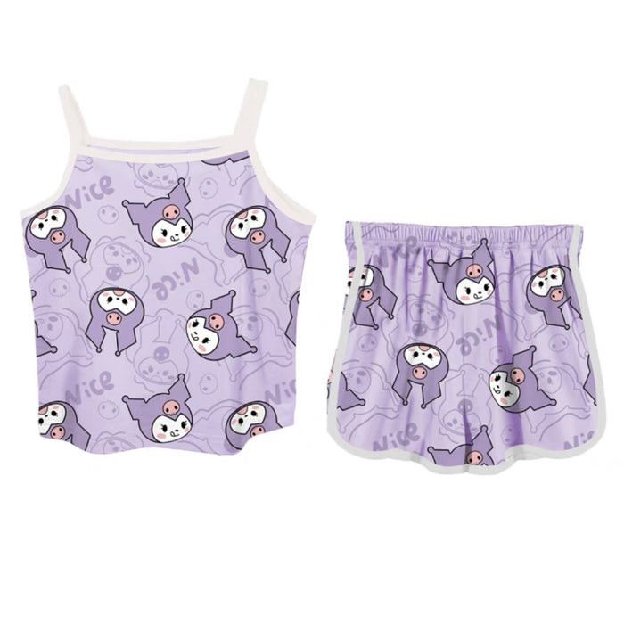 Wholesale Cartoon Cute Vest Suspenders Children's Pajamas JDC-PJ-XiaoHZ005