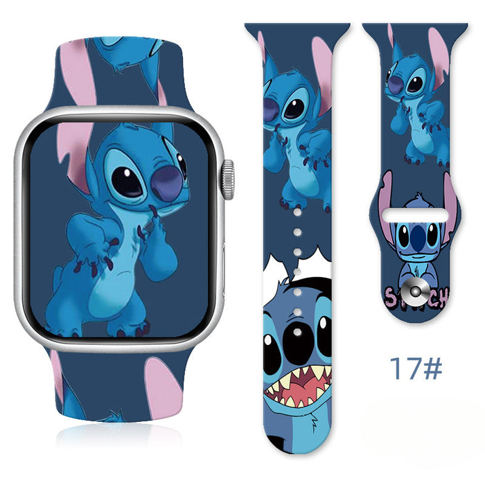 Wholesale Silicone Cartoon Print Watch JDC-WD-NuoQi012