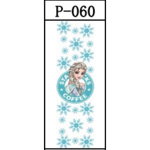 Wholesale 5pcs UV DTF Cartoon Pattern Pen Stickers JDC-ST-JieSheng073