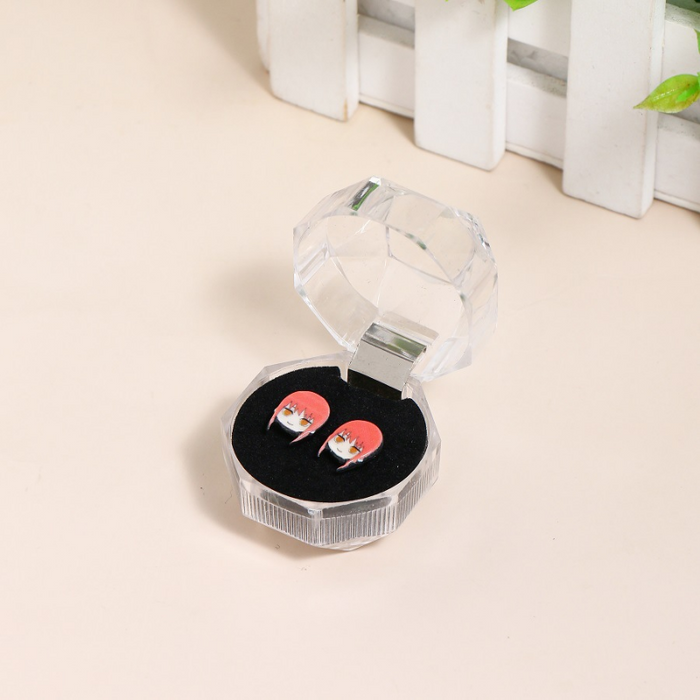 wholesale Anime peripheral characters PVC stud earrings JDC-ES-XMeng001