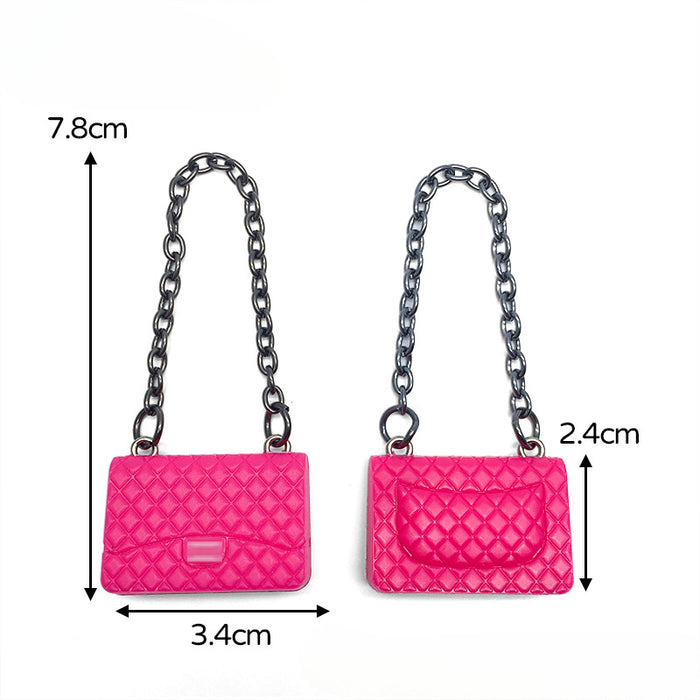 Wholesale Printed Satchel Shoulder Bag Resin Beads JDC-BDS-MNY002