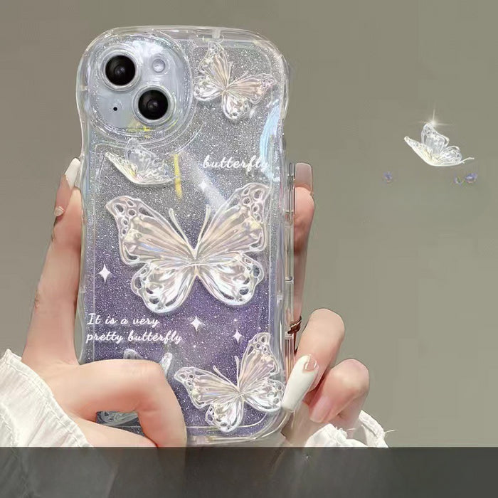 Wholesale TPU wave butterfly phone case JDC-PC-ShanS005