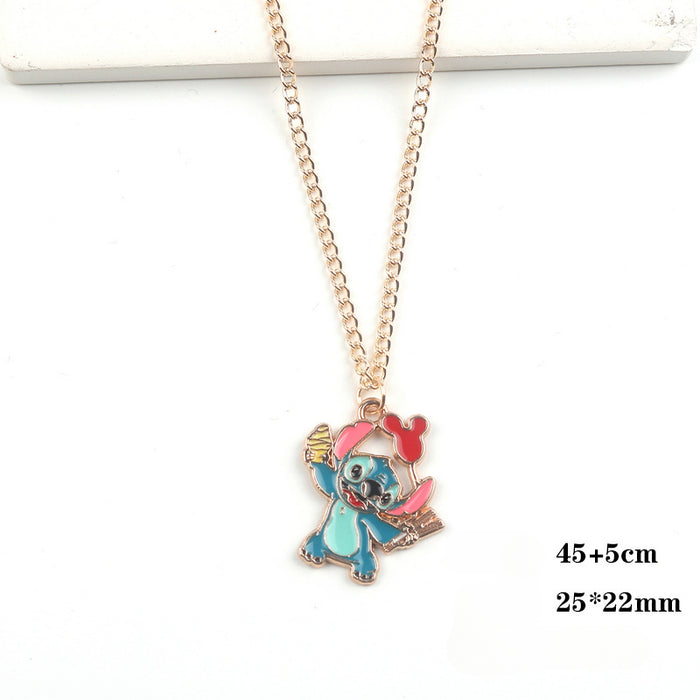 Wholesale Cartoon Alloy Pendant Necklace JDC-NE-FuYu014