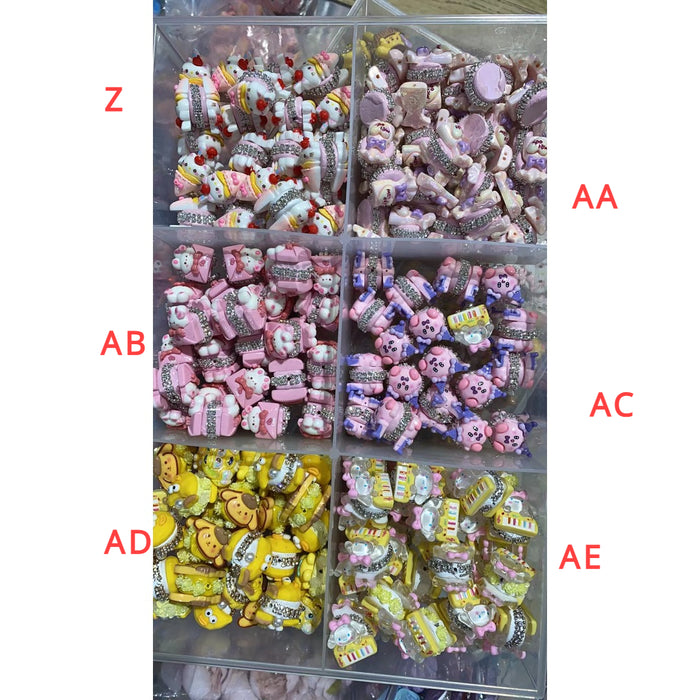 Wholesale 10PCS/PACK Cartoon Resin Beads JDC-BDC-NSD001