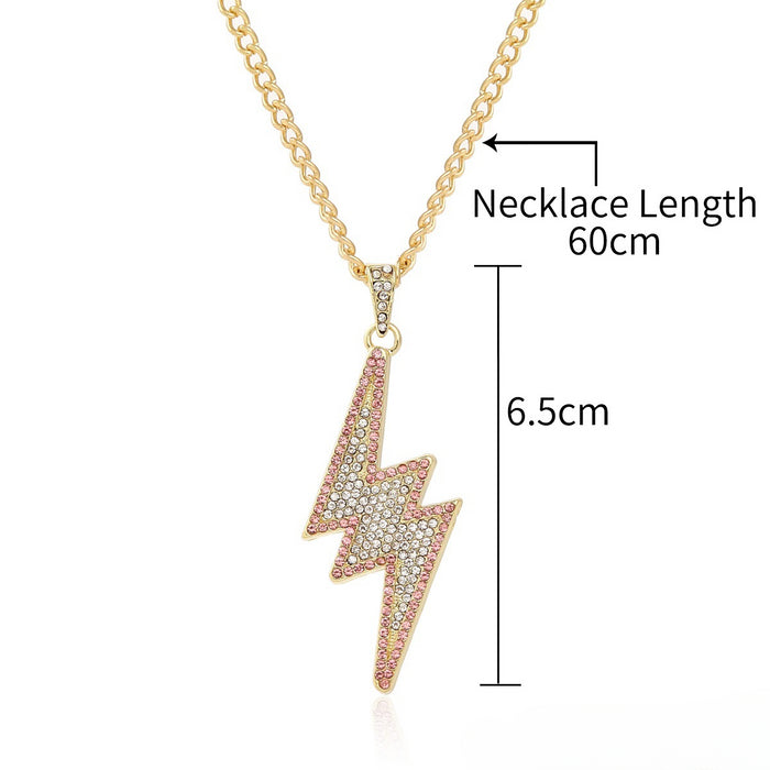 Wholesale Full Diamond Pendant Men's Alloy Necklace JDC-NE-ManY016