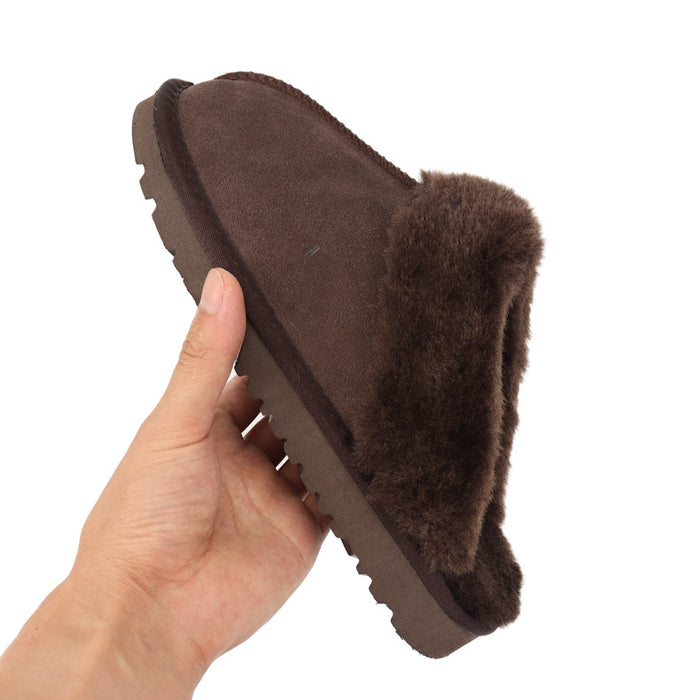 Wholesale Plush Cotton Slippers (F) JDC-SP-KLA001