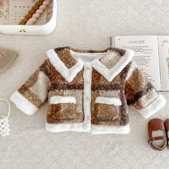 Wholesale Winter Wool Sweater Children's Coat JDC-CTS-WeiNiS021