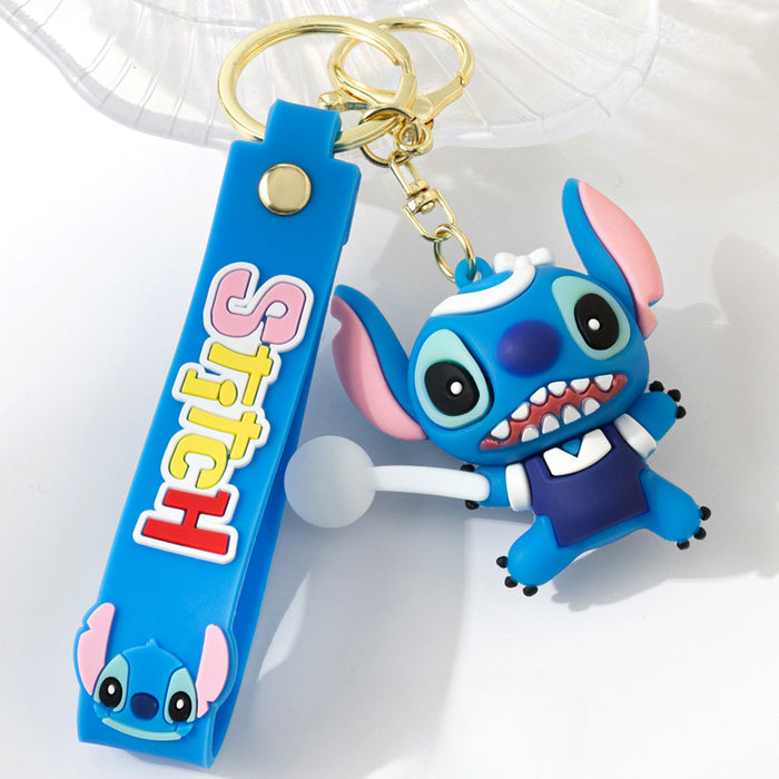 Wholesale PVC Cartoon Doll Keychain JDC-KC-YueY001