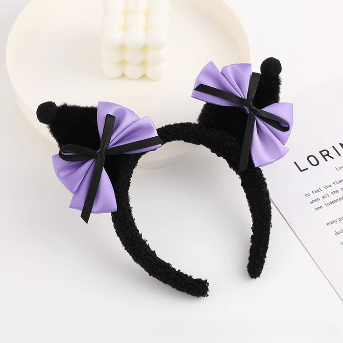 Wholesale Cartoon Plush Cat Ears Headband JDC-HD-Hengz001