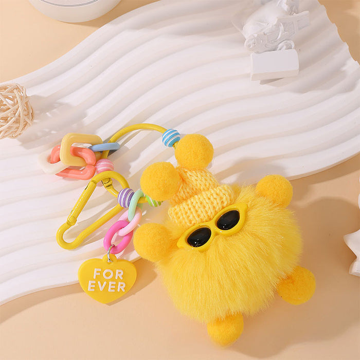 Wholesale Cartoon Cute Plush Keychains JDC-KC-Jinqian002