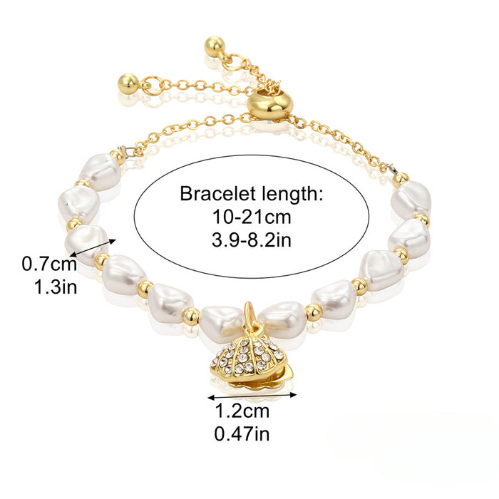 Wholesale Multi-layer Pearl Bracelet Set JDC-BT-ManY005