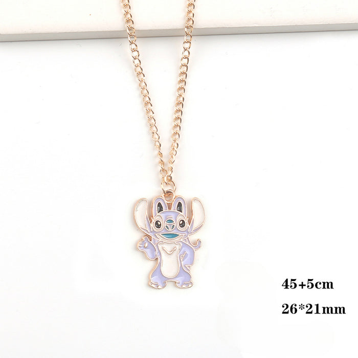 Wholesale Cartoon Alloy Pendant Necklace JDC-NE-FuYu013