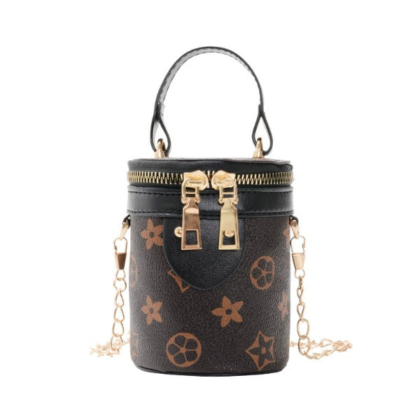 Wholesale PU Children's Chain Crossbody Bucket Bags JDC-SD-ShengT001