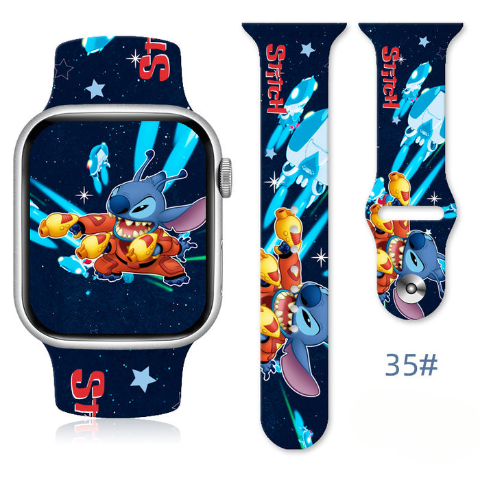 Wholesale Silicone Cartoon Print Watch JDC-WD-NuoQi012