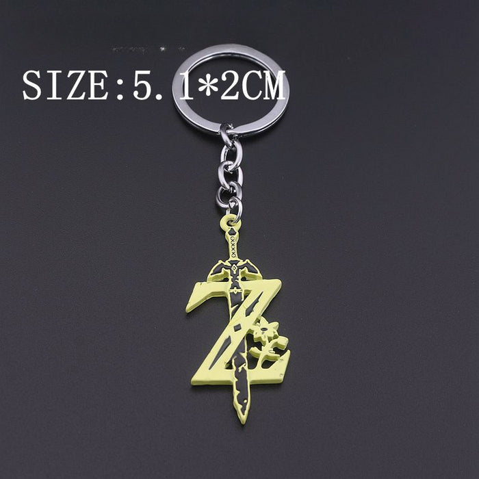 Wholesale Cartoon Bagpipe Necklace Keychain Set JDC-NE-YouM013