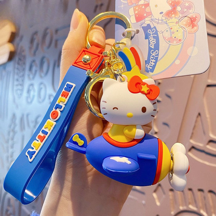 Wholesale Cartoon Doll Silicone Keychain (S) JDC-KC-BaiM078