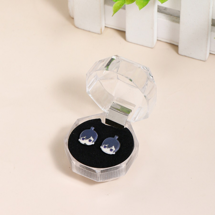 wholesale Anime peripheral characters PVC stud earrings JDC-ES-XMeng001