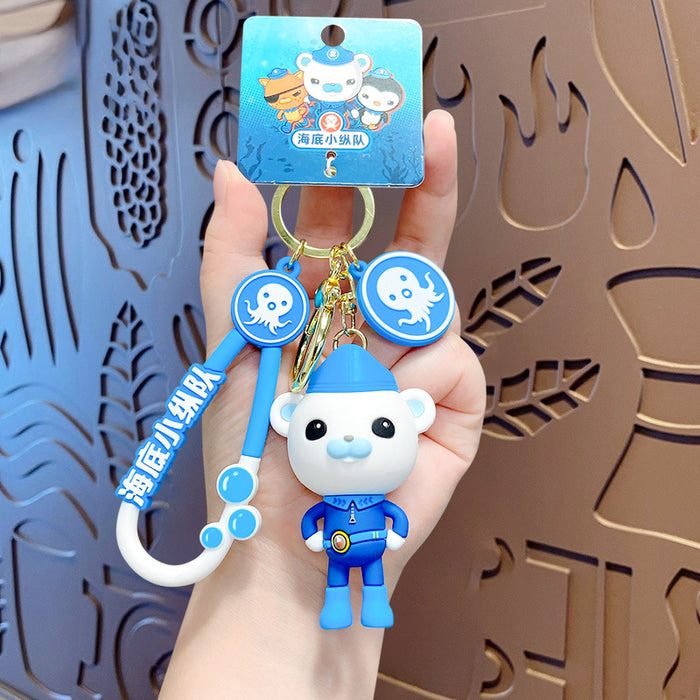 Wholesale PVC Cartoon Doll Keychain JDC-KC-DDL002