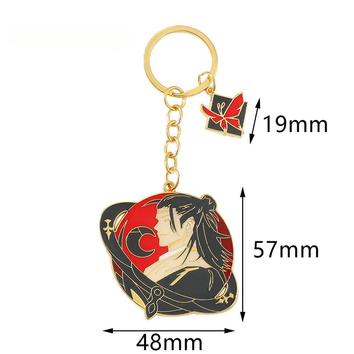 Wholesale Cartoon Zinc Alloy Keychains JDC-KC-ShaoH011