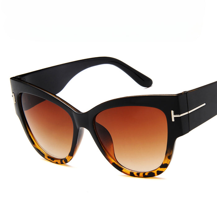 Wholesale T-shaped Retro Large Frame PC Sunglasses JDC-SG-MaN018