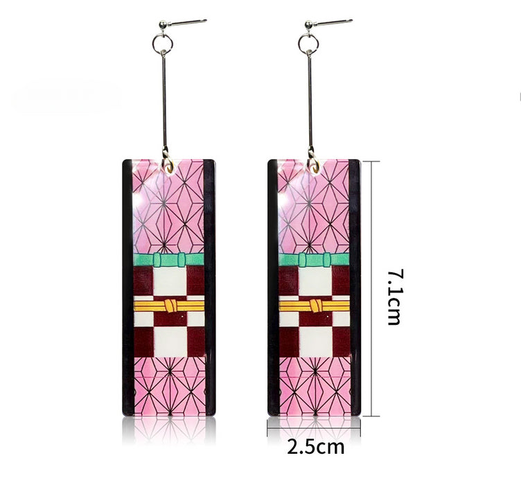 Wholesale Acrylic Cartoon Earrings JDC-ES-JiaYi008