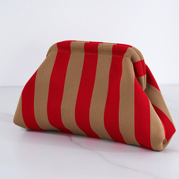 Wholesale Polyester Stripe Clutch Bag JDC-HB-Shec001