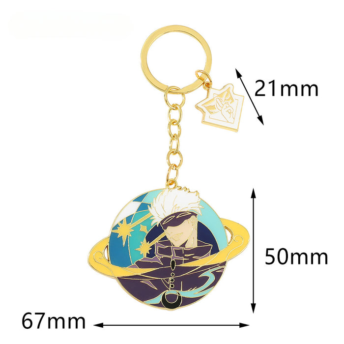 Wholesale Cartoon Zinc Alloy Keychains JDC-KC-ShaoH011