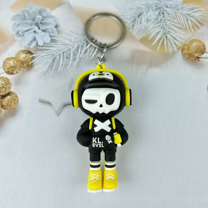 Wholesale Cartoon Doll PVC Keychain JDC-KC-HaoH008