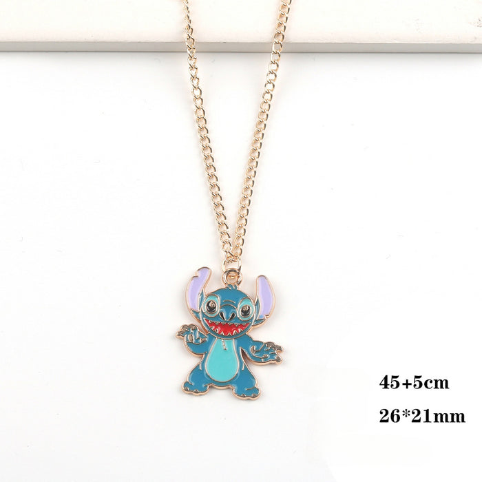 Wholesale Cartoon Alloy Pendant Necklace JDC-NE-FuYu013