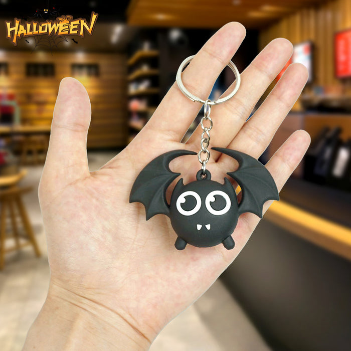 Wholesale Halloween PVC Cartoon Doll Keychain JDC-KC-Yexiang026