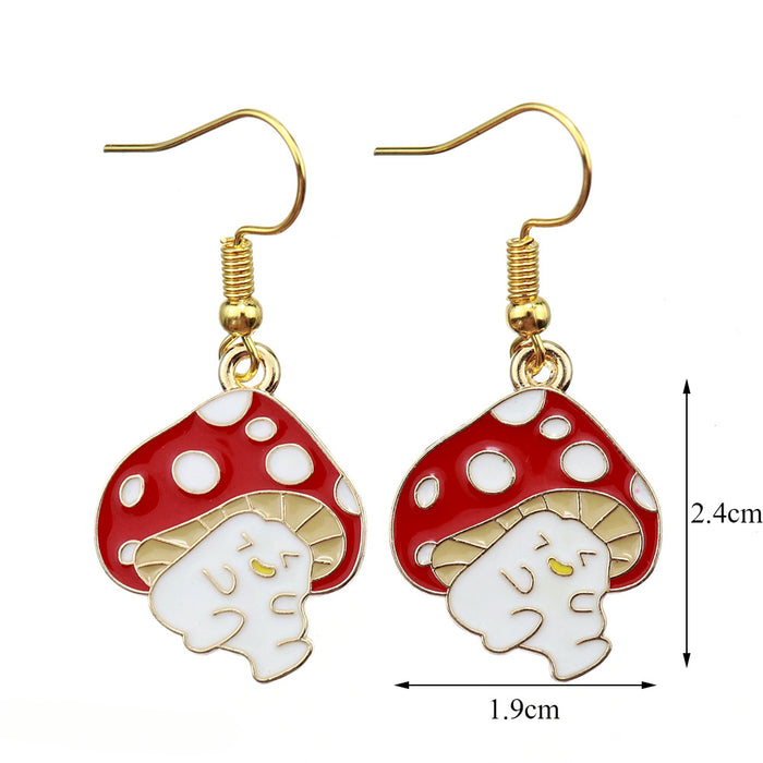 Wholesale Cartoon Animal Resin Earrings JDC-ES-niqing019