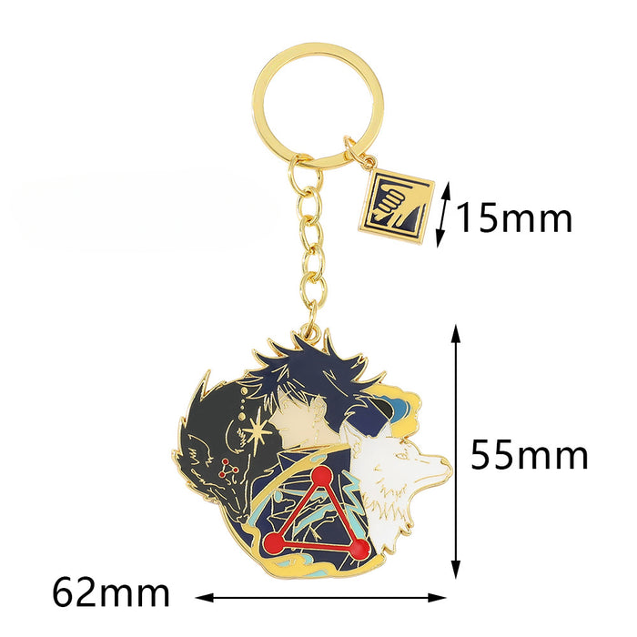 Wholesale Cartoon Zinc Alloy Keychains JDC-KC-ShaoH011