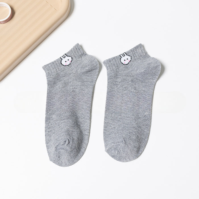 Wholesale of 10pcs Thin Rabbit Socks JDC-SK-Miqi004