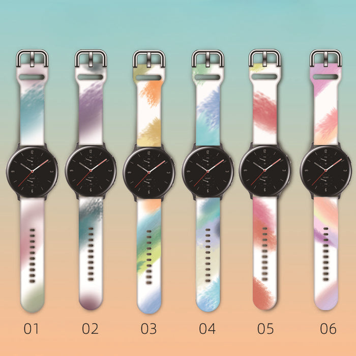 Wholesale Tpu Printed Watch Strap JDC-WD-NuoQi096