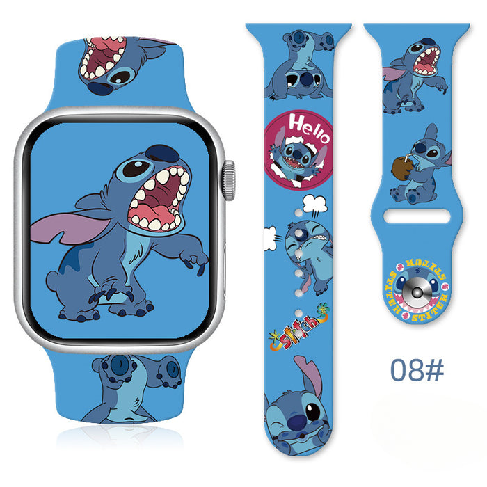 Wholesale Silicone Cartoon Print Watch JDC-WD-NuoQi012