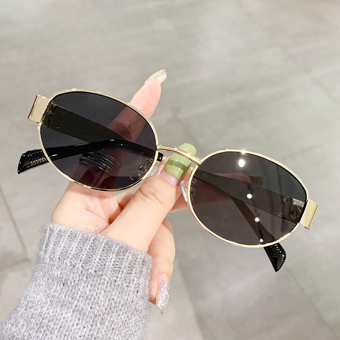 Wholesale Oval Frame PC Sunglasses JDC-SG-JieT033