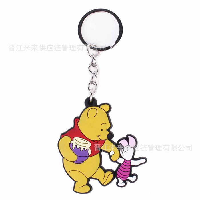 Wholesale PVC 10-pack Cartoon Animal Keychains JDC-KC-MiLai005