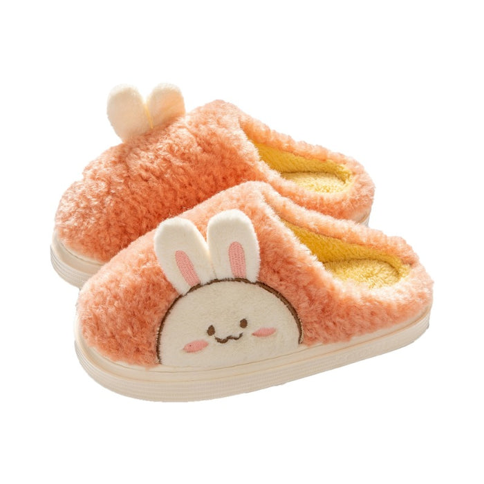 Wholesale Cotton Cute Cartoon Warm Thick Bottom Plush Winter Slippers JDC-SP-Lians002