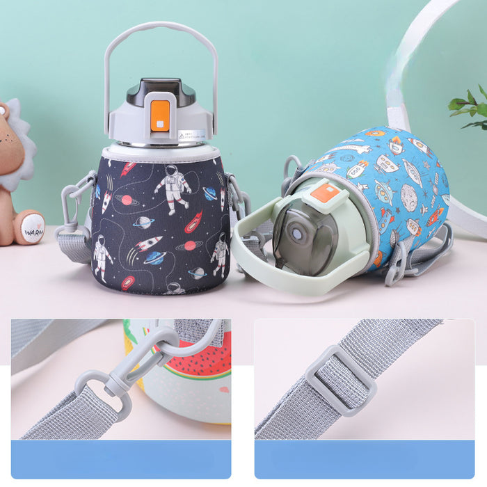 Wholesale Cup Cover Heat-resistant Astronaut Belly Cup Insulated Cup Large Capacity Water Kettle Protective Cover Universal Version JDC-CH-JinLun008