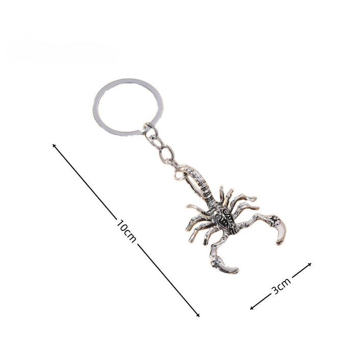 Wholesale Metal Scorpion Pattern Keychains JDC-KC-RongR011