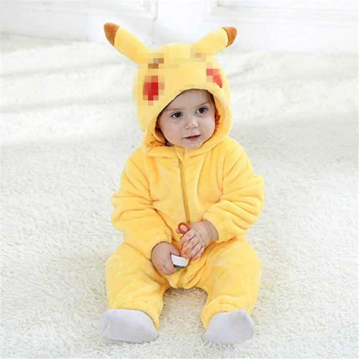 Wholesale Flannel Pikachu Baby Clothes JDC-BC-JTW001