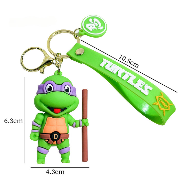 Wholesale Cartoon Silicone Doll Keychain JDC-KC-QiChao056