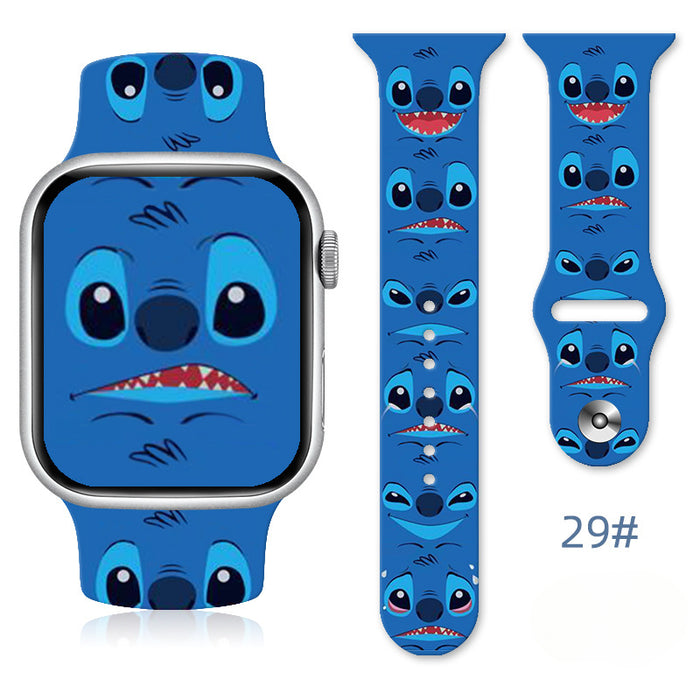 Wholesale Silicone Cartoon Print Watch JDC-WD-NuoQi012