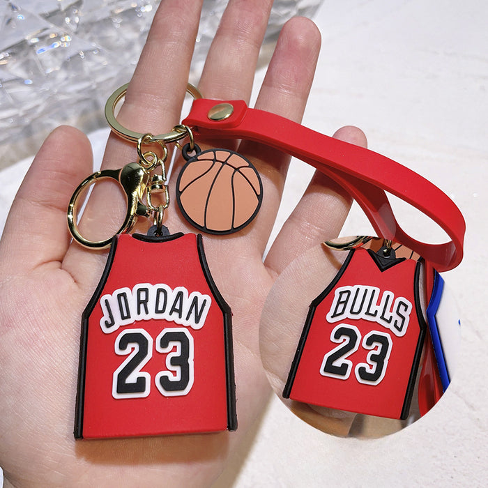 Wholesale Cartoon Silicone Doll Keychain JDC-KC-QiChao050