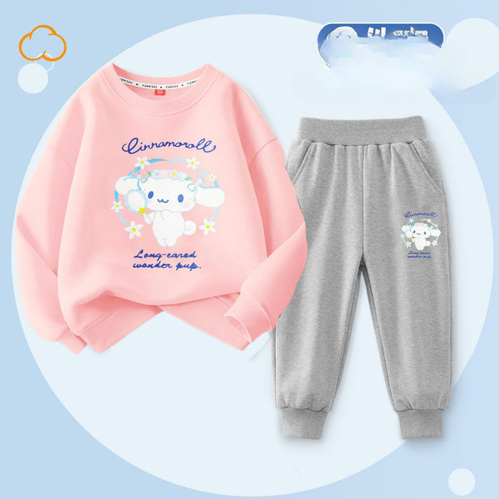 Wholesale Cartoon Children's Hoodie and Pants Two-piece Set JDC-BC-ChengZi005