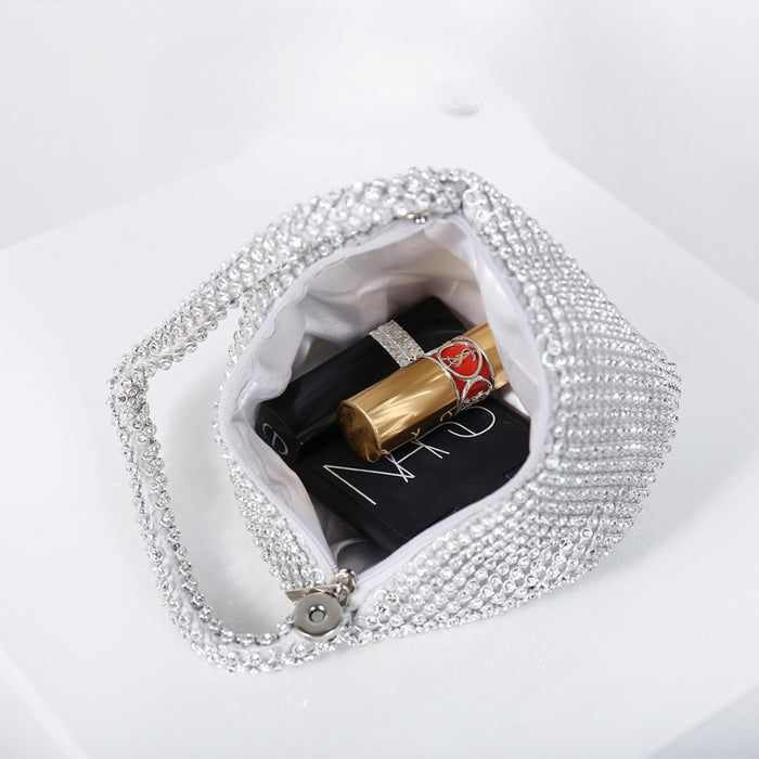 Wholesale Diamond Evening Bag Round Diamond Dress Bag Handbag JDC-HB-YiX003