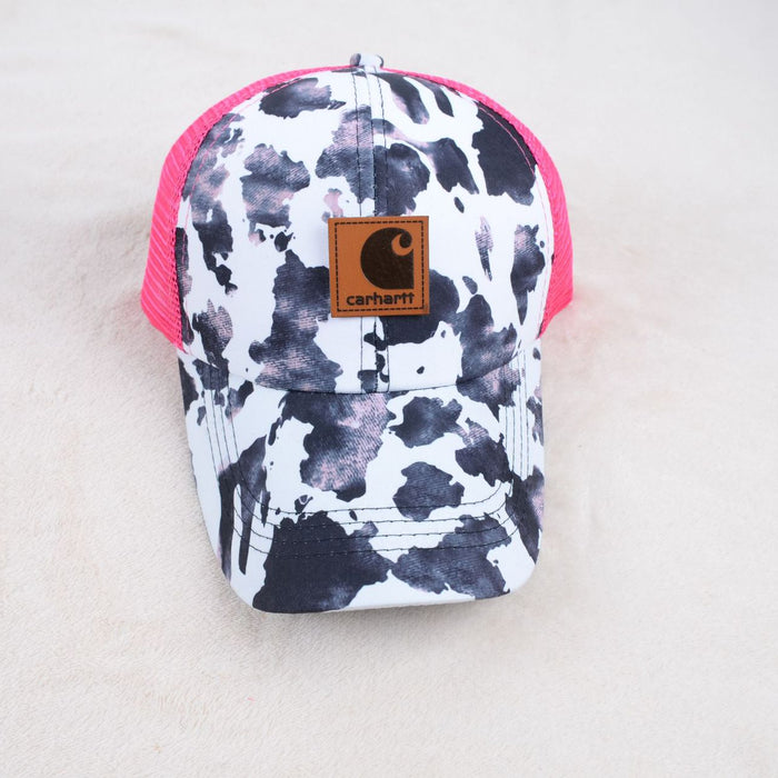 Wholesale Cow Patterned Acrylic Baseball Caps JDC-FH-KuT023