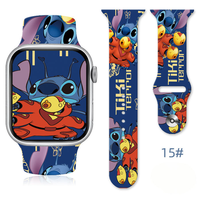 Wholesale Silicone Cartoon Print Watch JDC-WD-NuoQi012