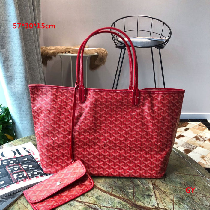 Wholesale Large Size PU Shoulder Tote Bag(F) JDC-SD001