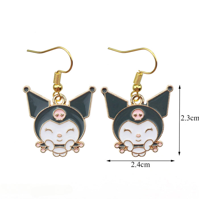 Wholesale Cartoon Animal Resin Earrings JDC-ES-niqing019